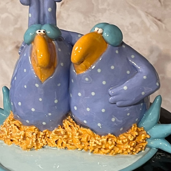 Studio Art Pottery Cookie Jar Signed Estate Chicken Rooster 12” Tall 9” Wide LG - Picture 11 of 13